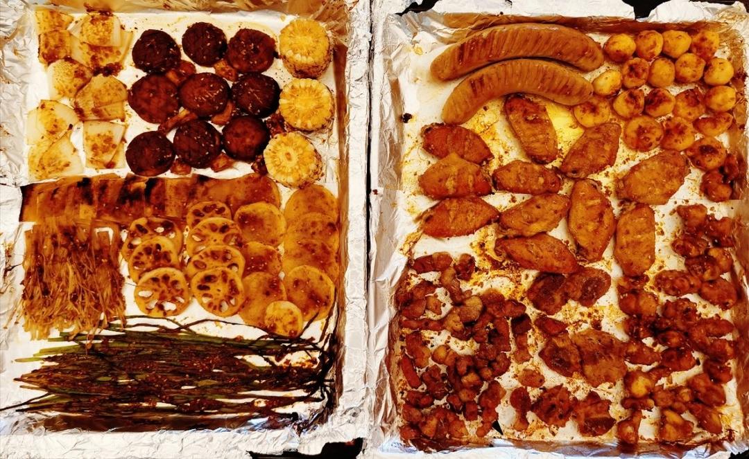 自制烤箱版烧烤，简单好吃过烧烤摊