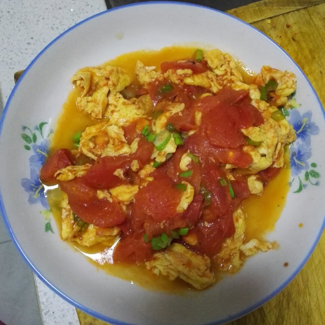 西红柿炒鸡蛋