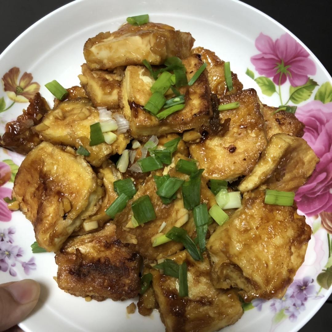 无敌好吃的香煎豆腐