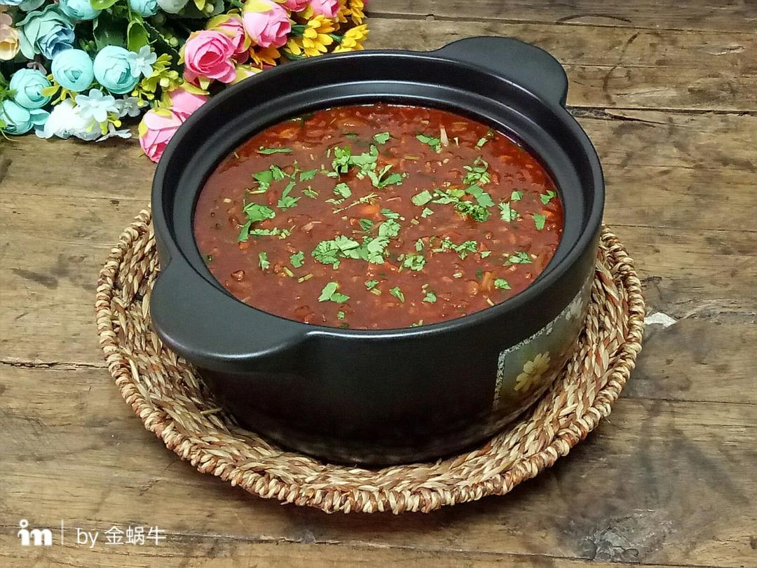 杏鲍菇西红柿肉酱