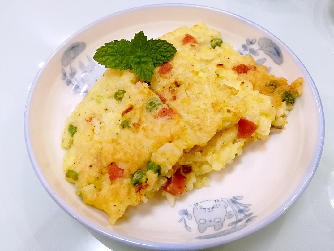 鸡蛋米饭饼