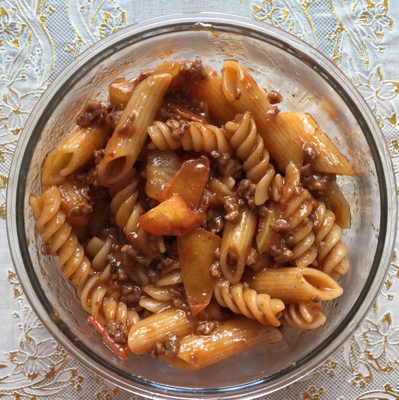 家庭100种意面｜番茄肉酱通心粉