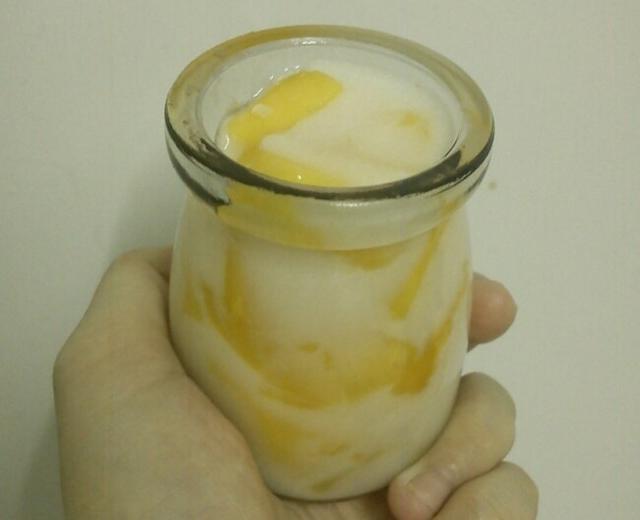 芒果椰奶琼脂冻的做法