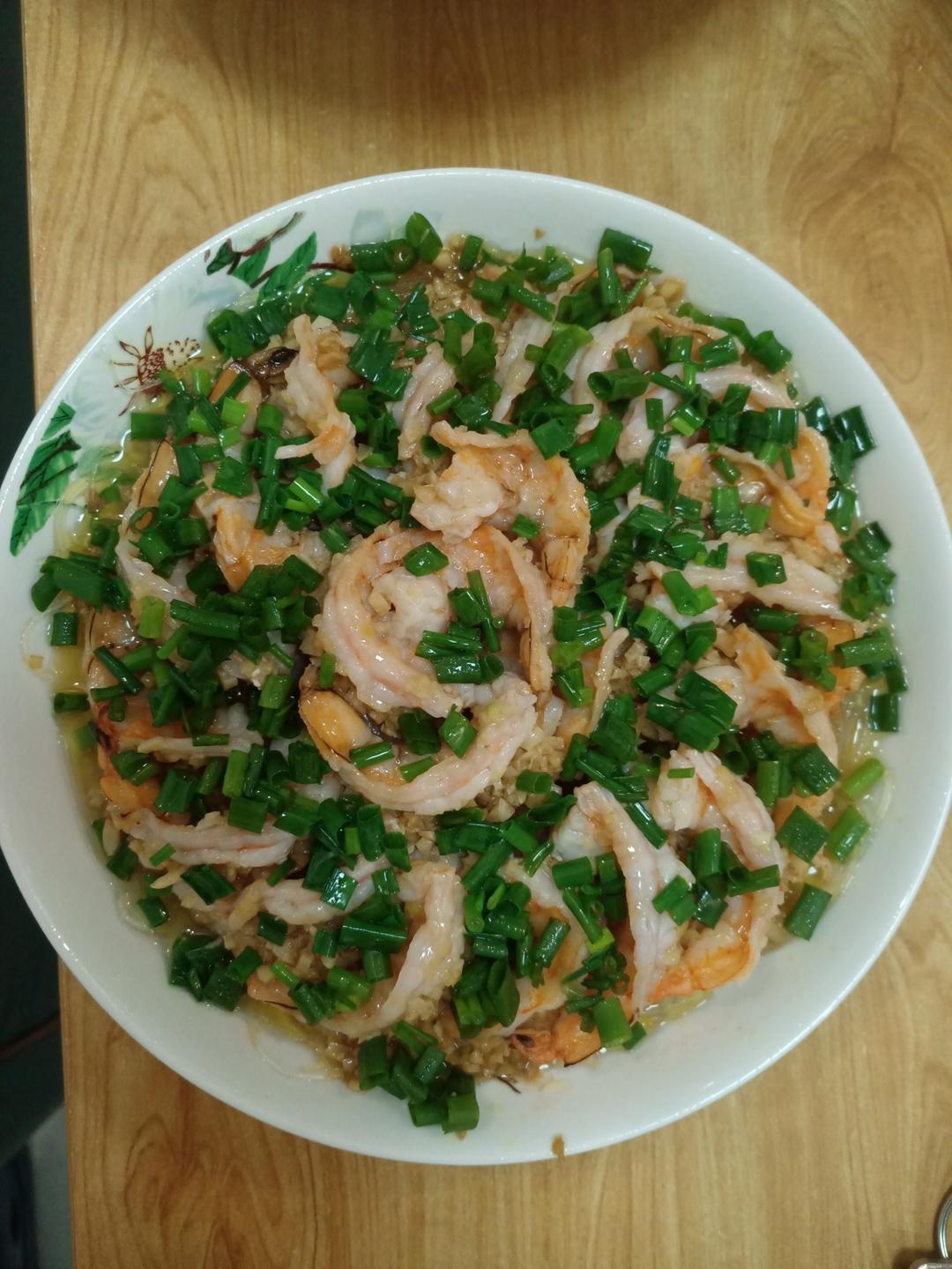 蒜蓉粉丝蒸大虾