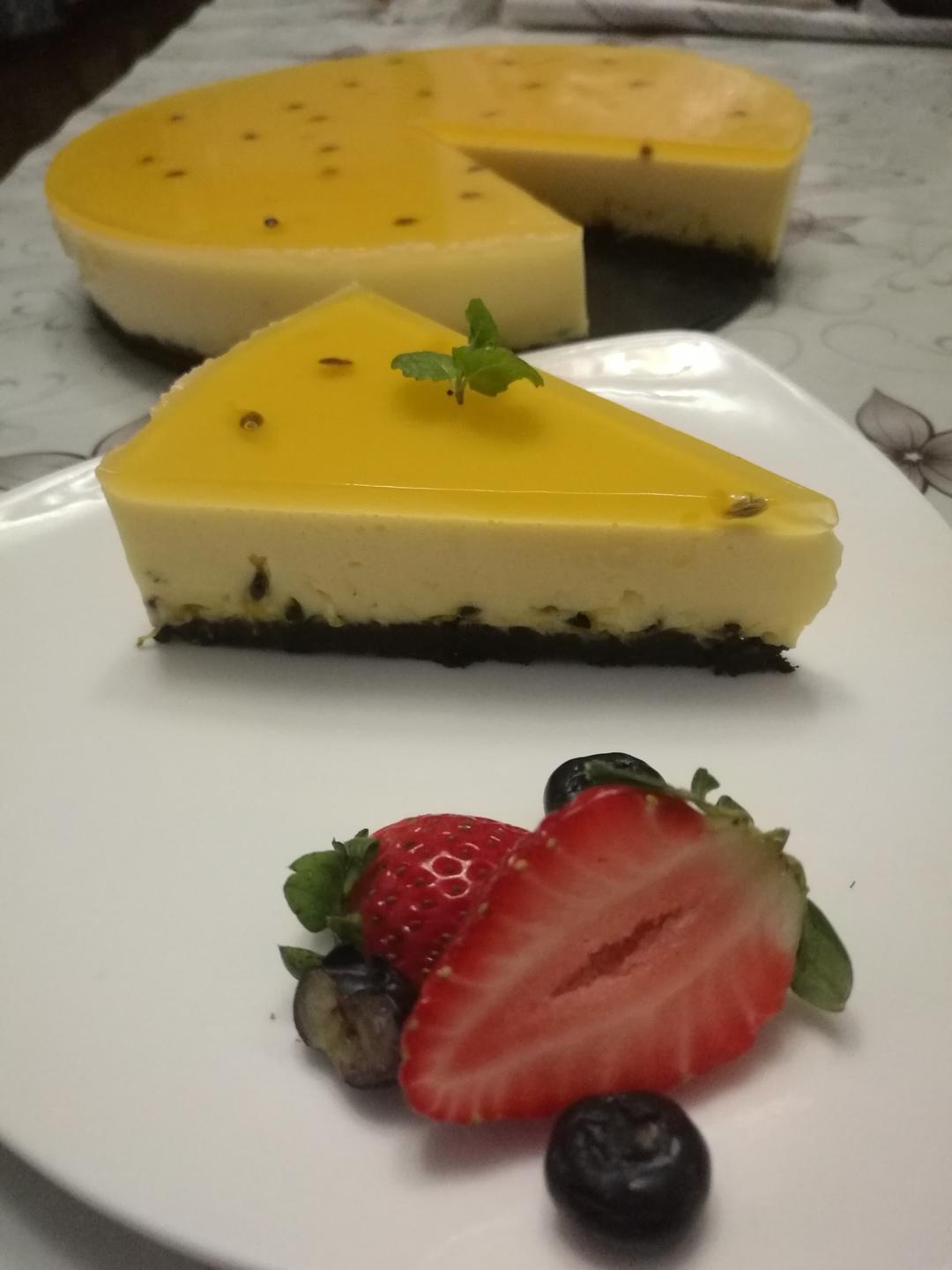 Bakingpie-集百种香味的水果-百香果慕斯