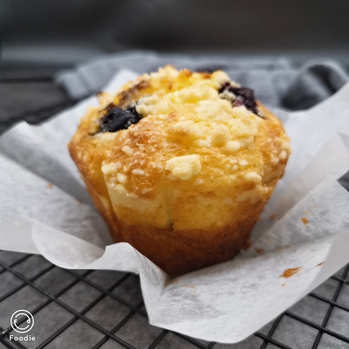爆浆蓝莓马芬 Blueberry Muffin