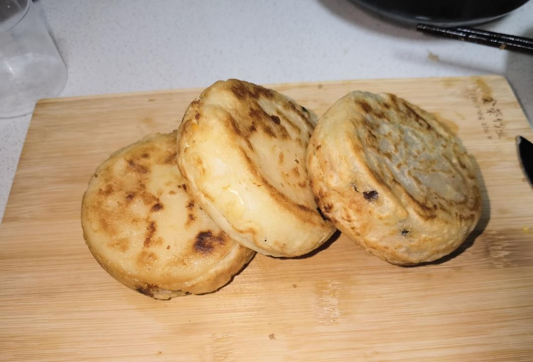 早餐霸王~沉甸甸鸡蛋汉堡