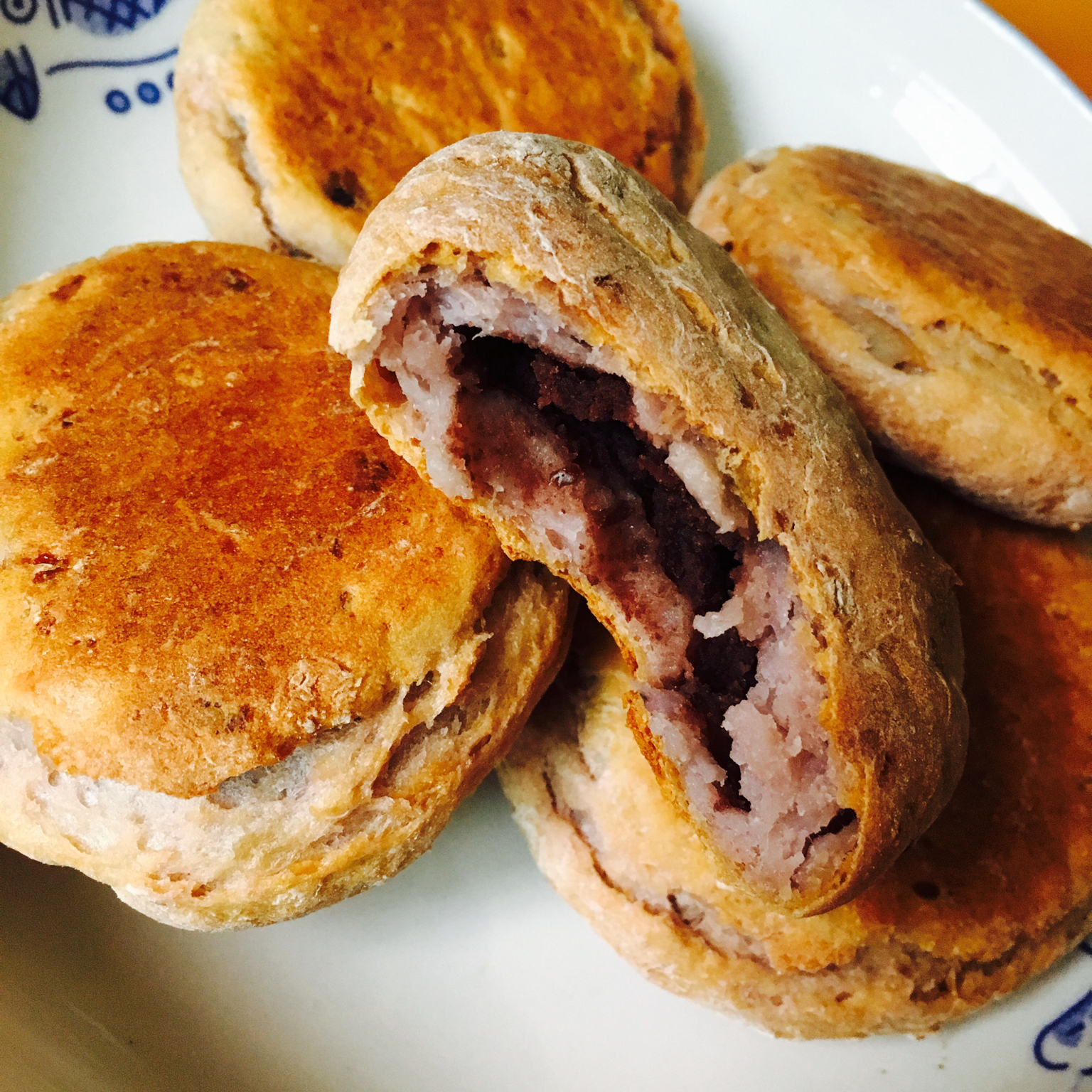 遥思瑶语_做的香芋饼