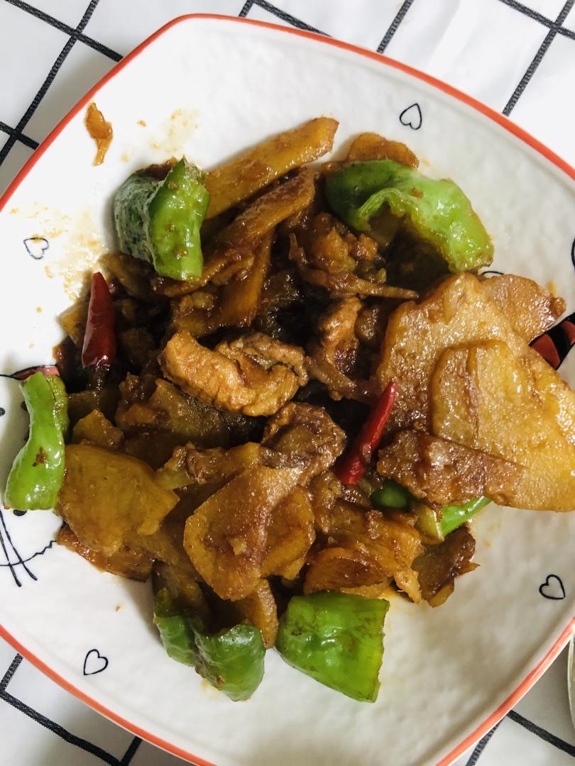 土豆片炒肉