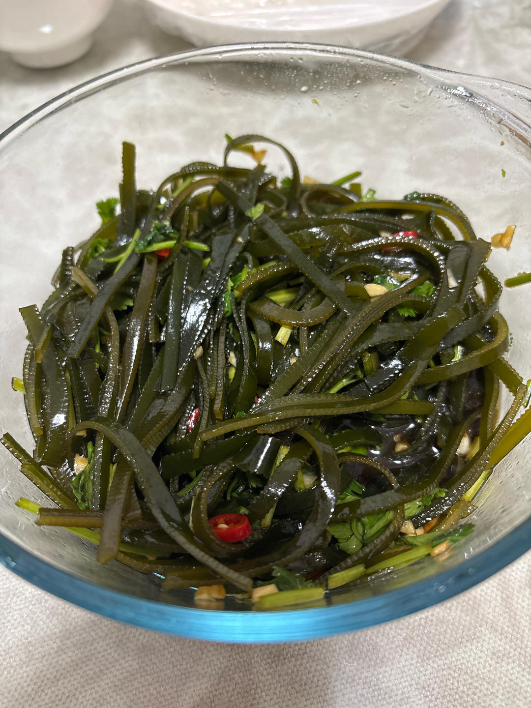 香辣开胃的凉拌海带丝