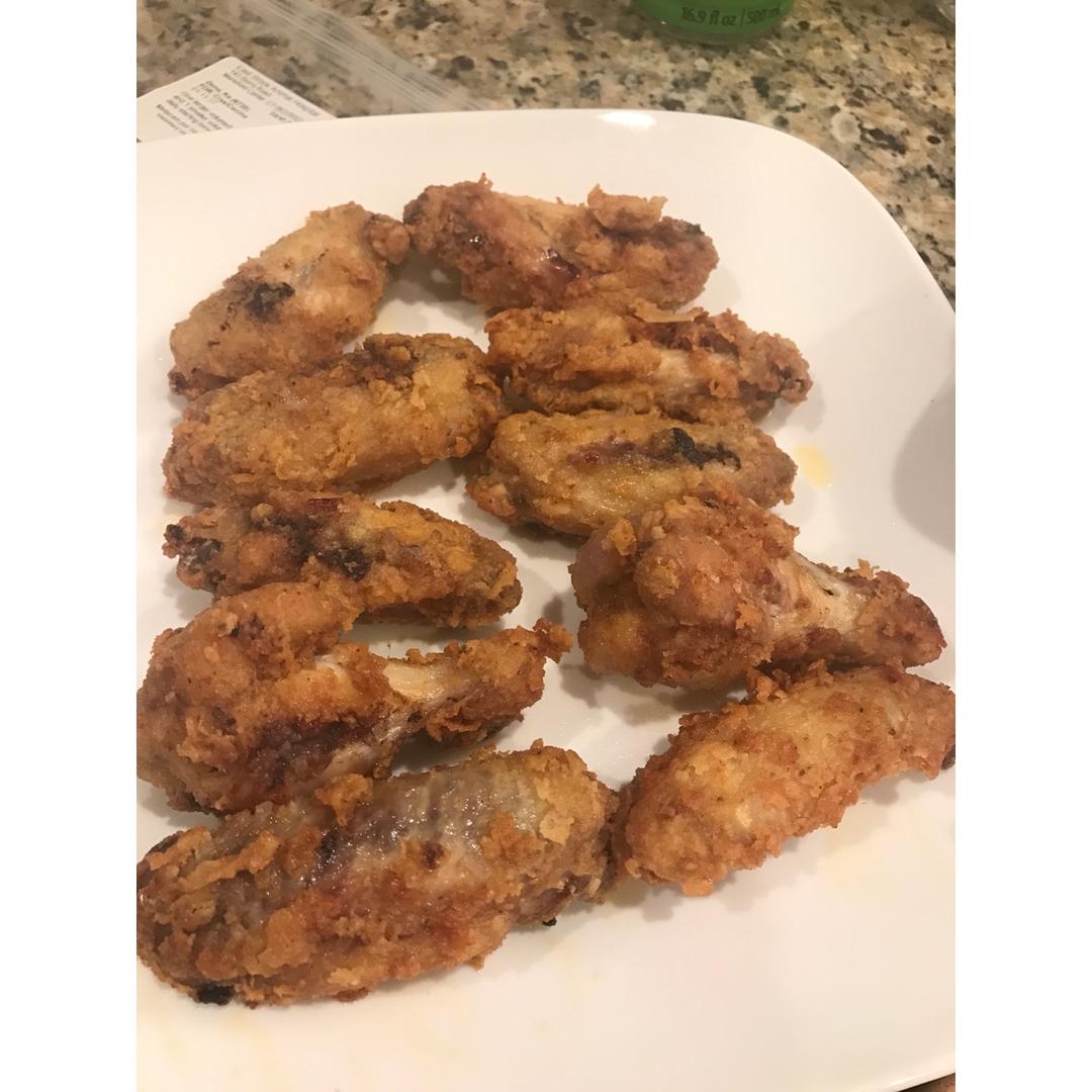 香辣炸鸡翅