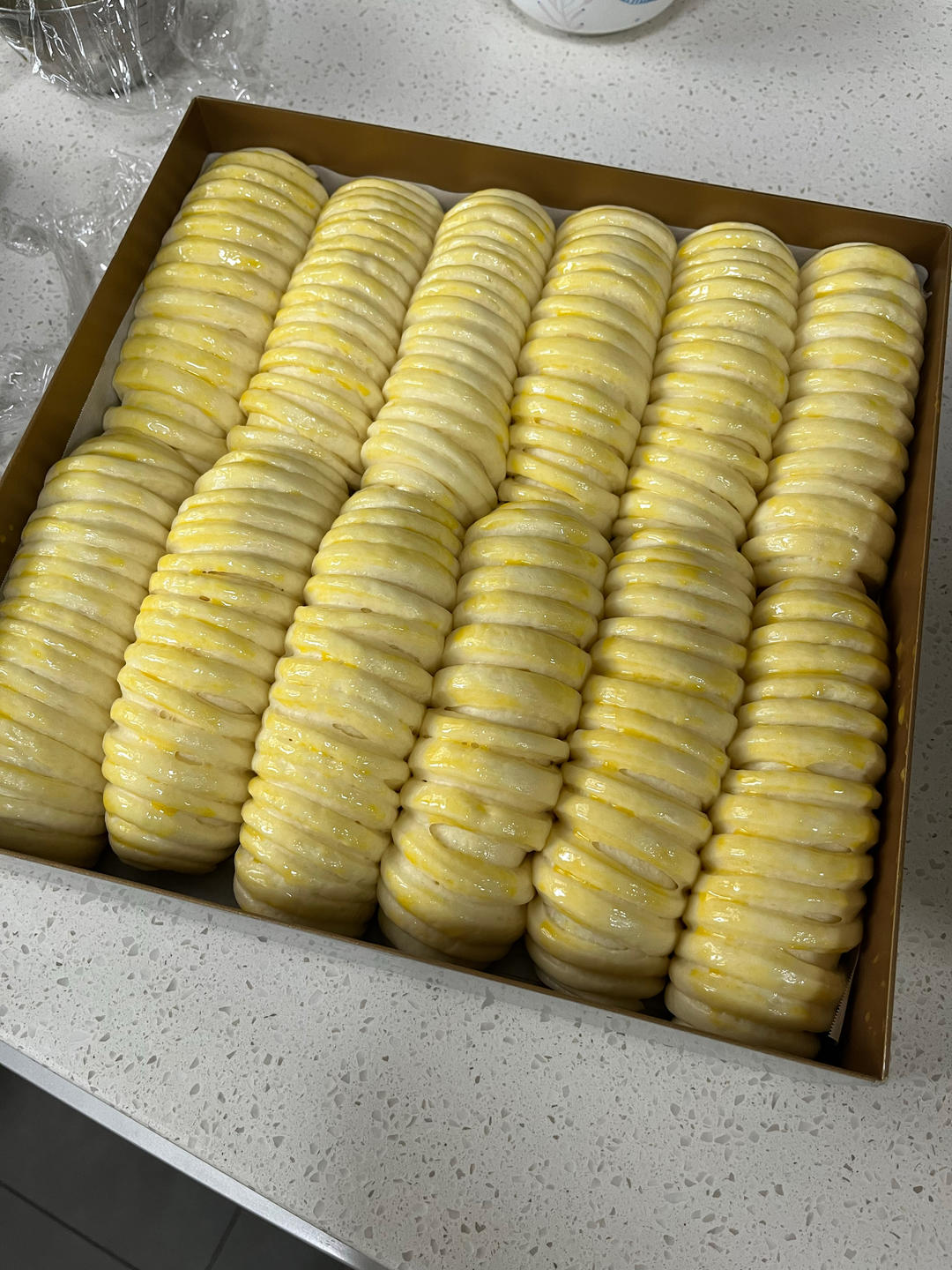 毛毛虫肉松卷～柔软拉丝