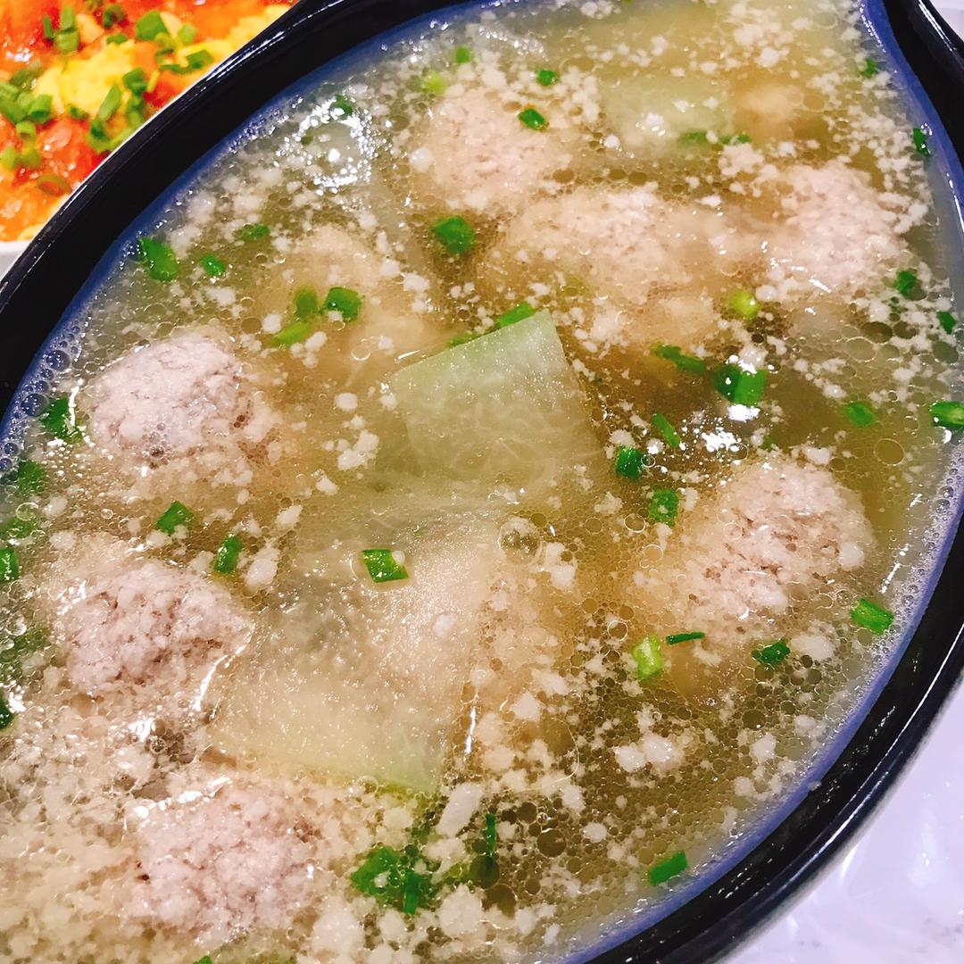 蜡笔小鑫89767做的冬瓜汆丸子汤