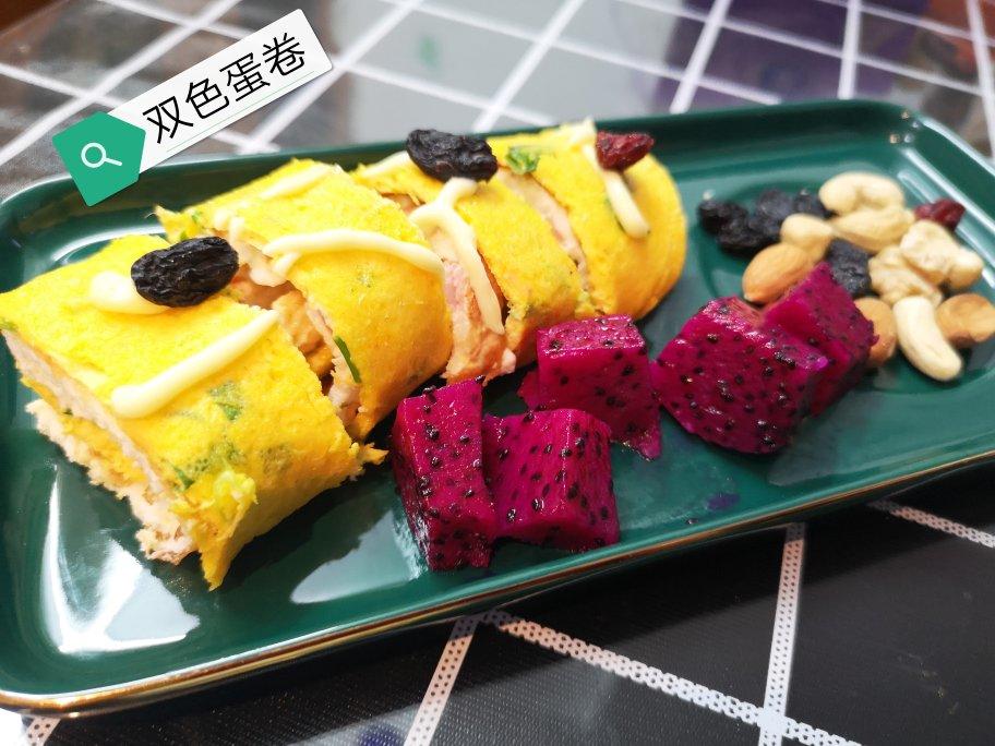 双色蛋卷
