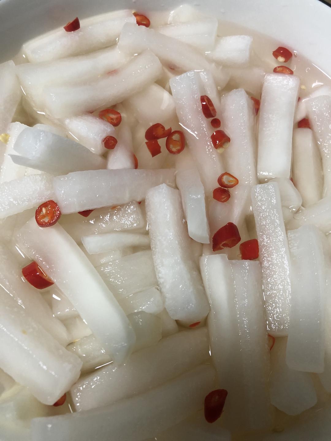酸甜口泡菜萝卜