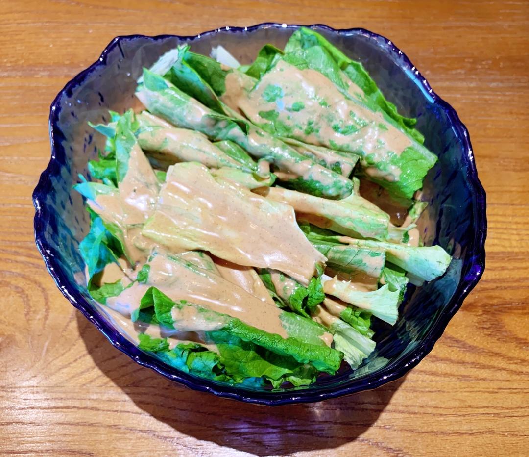 麻酱油麦菜