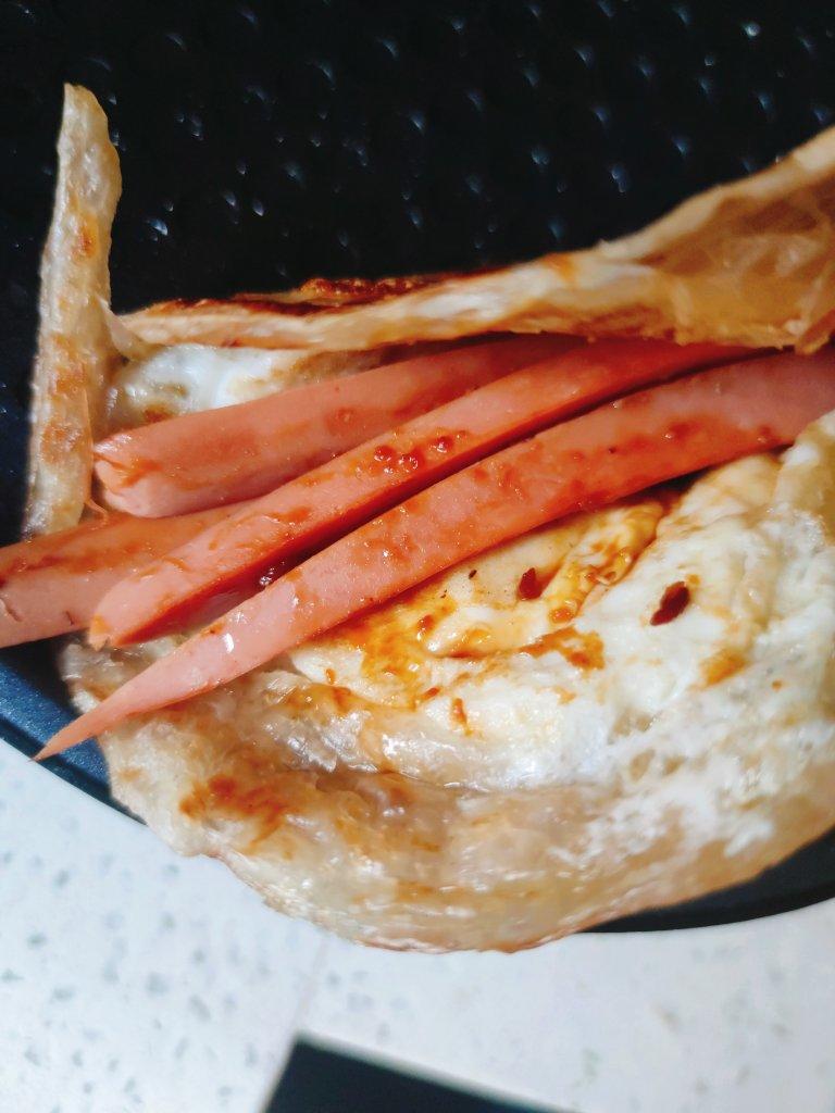 三分钟就可以做好孩子的早餐（手抓饼）