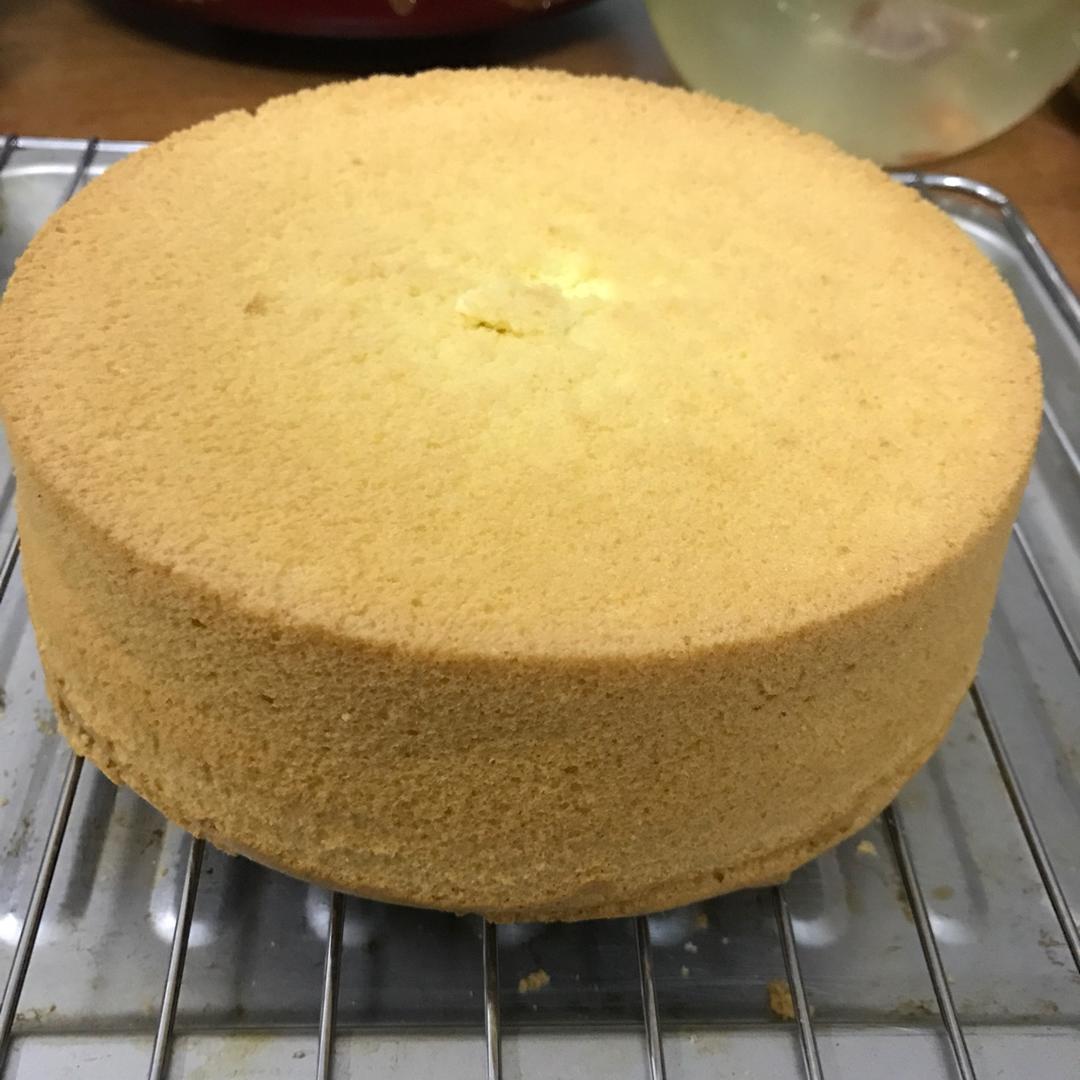 步骤最全面的戚风蛋糕（八寸）做法，成功率高！