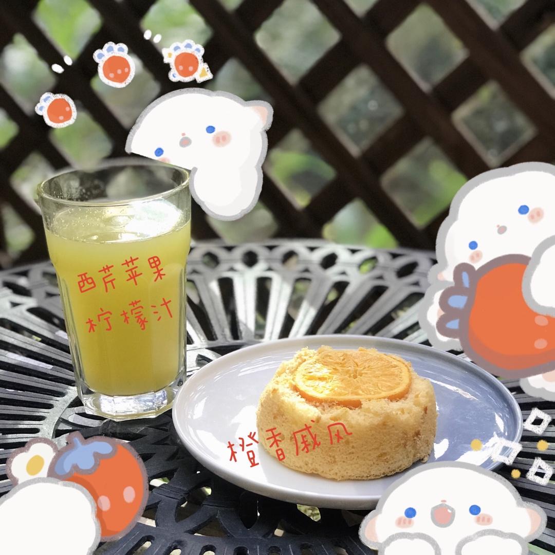 香橙米蛋糕（纸杯蛋糕）