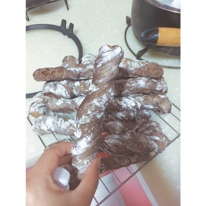 米歇尔可可面包（林大厨的手拌巧克力面包）
