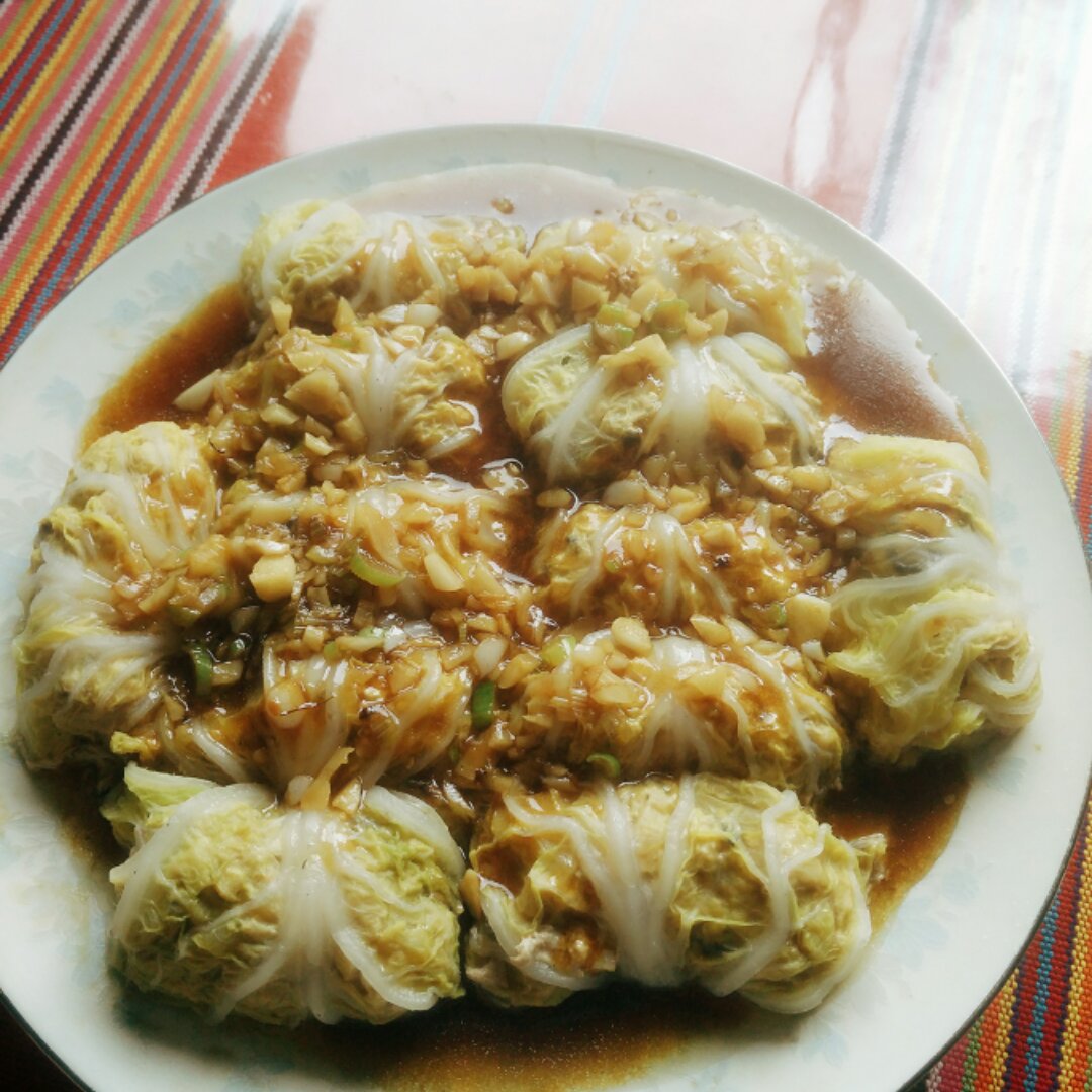 肉酿白菜卷