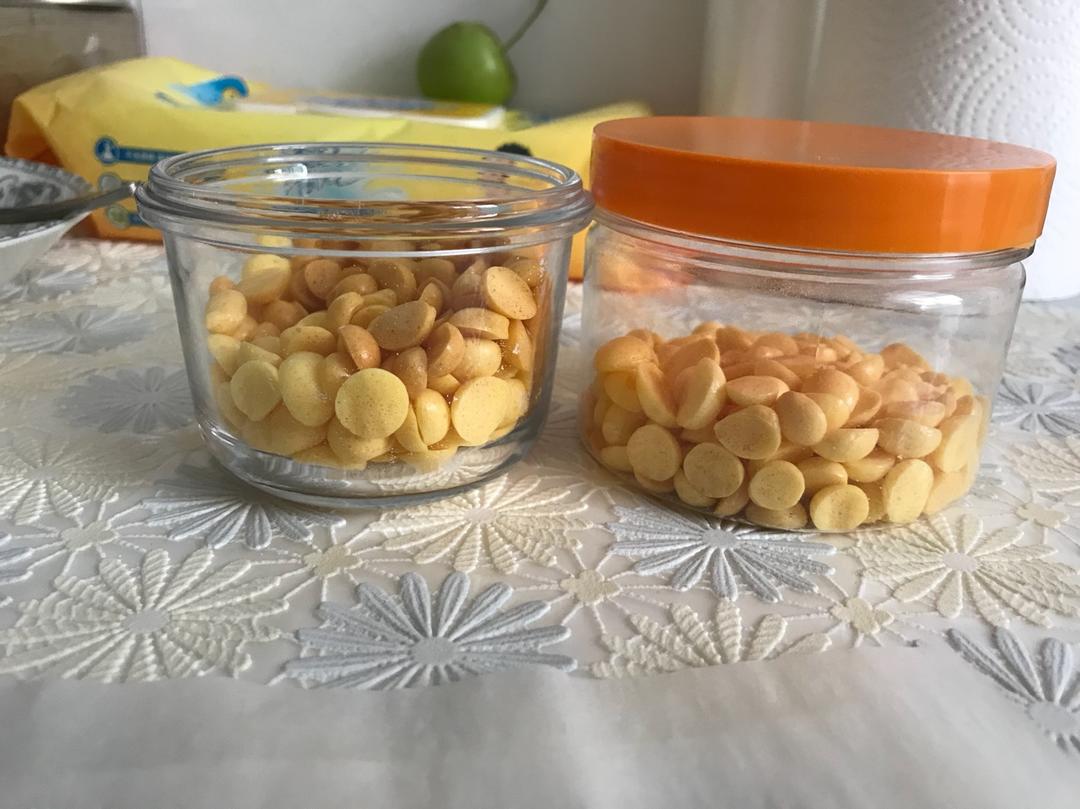 宝宝辅食系列～蛋黄溶豆
