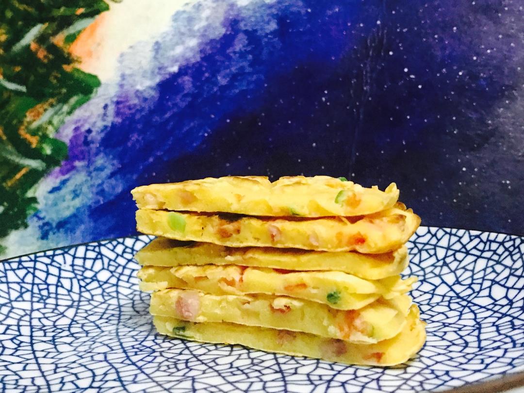 松软香嫩的西红柿鸡蛋饼