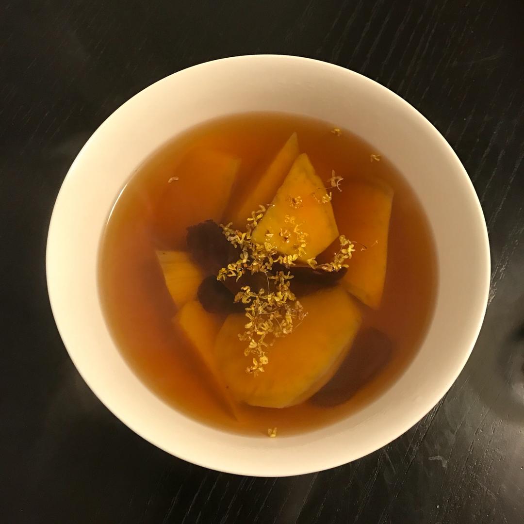 红糖姜茶煮番薯（冬季暖饮）