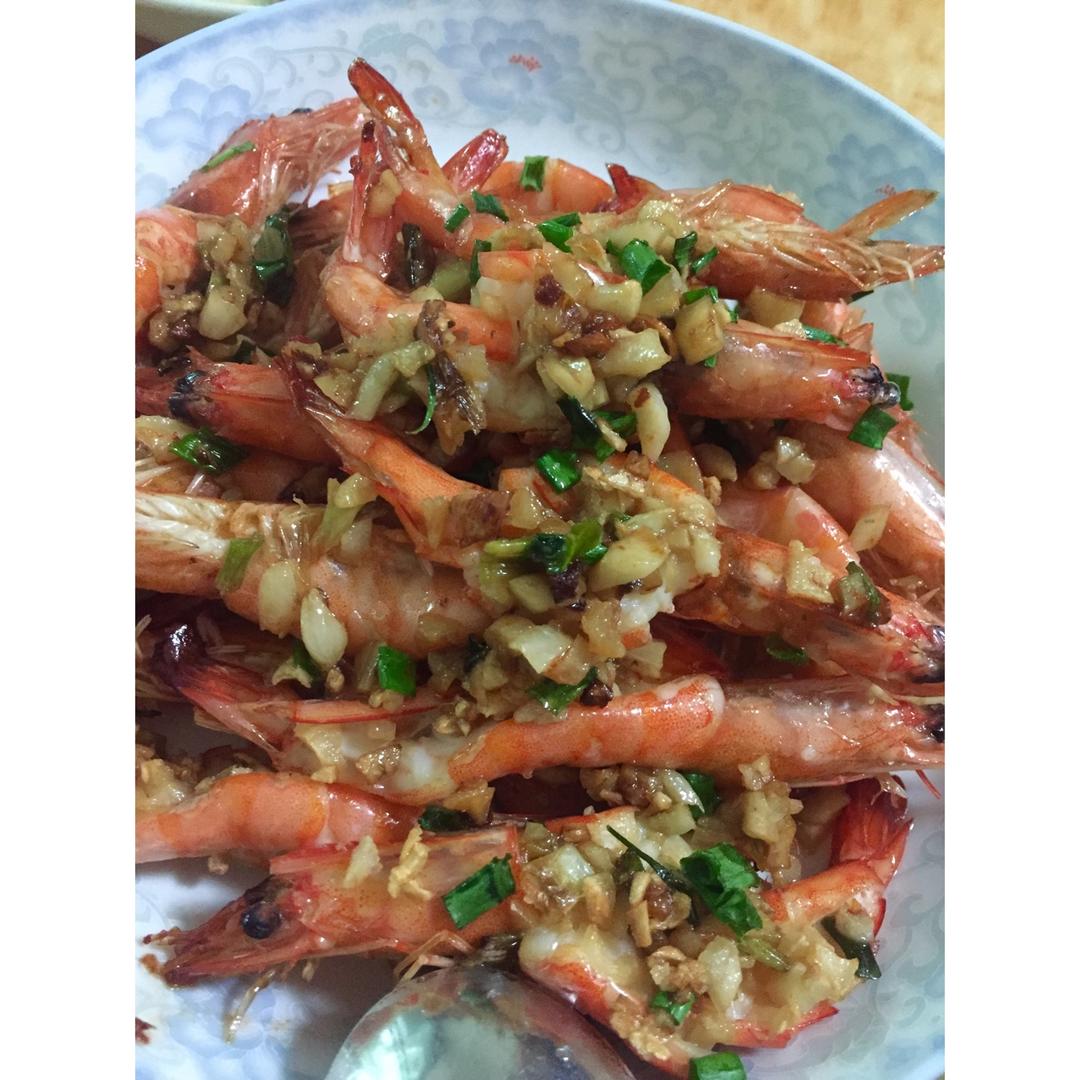 蒜蓉烤大虾
