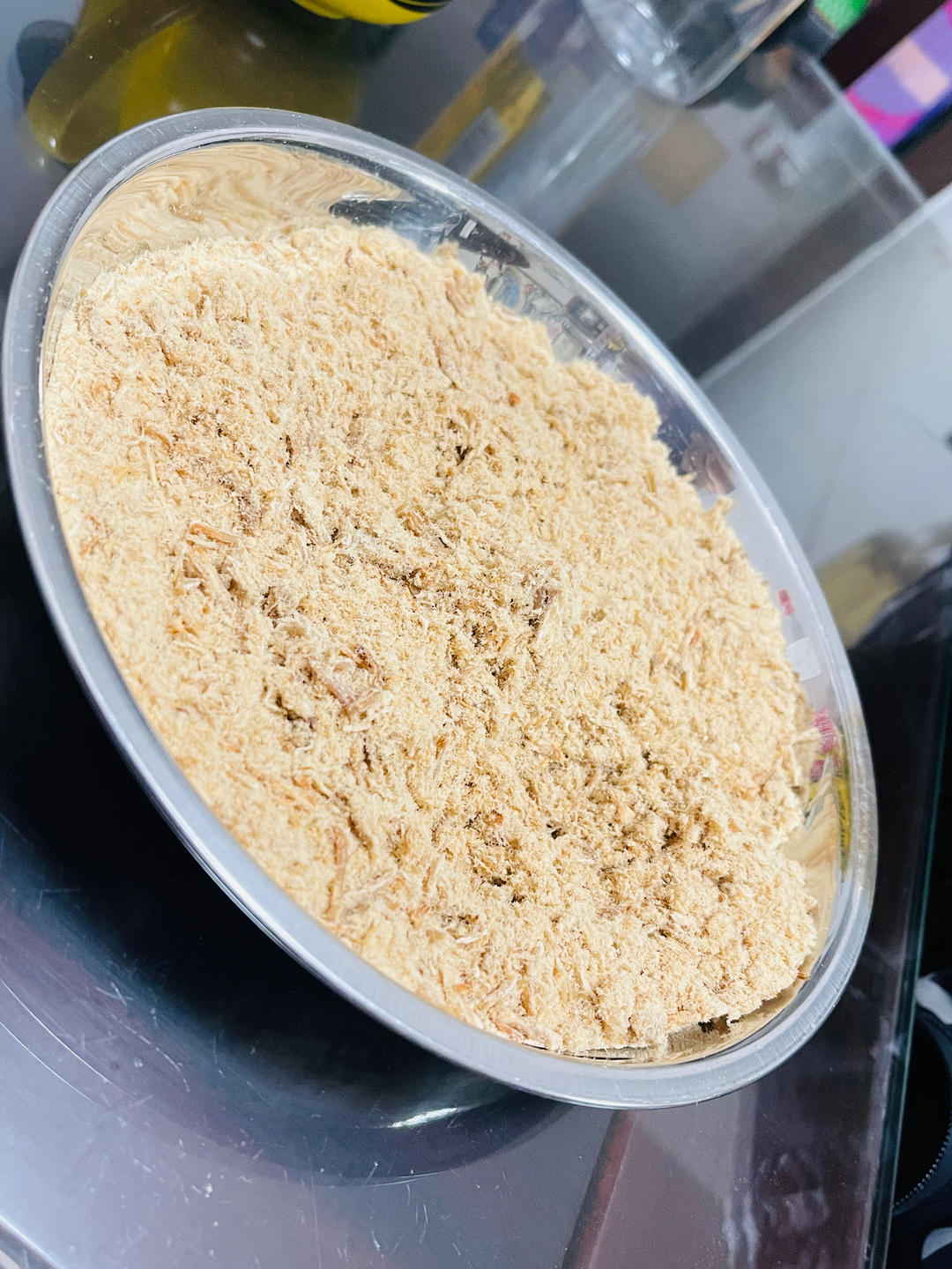 解放双手的肉松教程，厨师机+烤箱，轻松实现肉松自由‼️