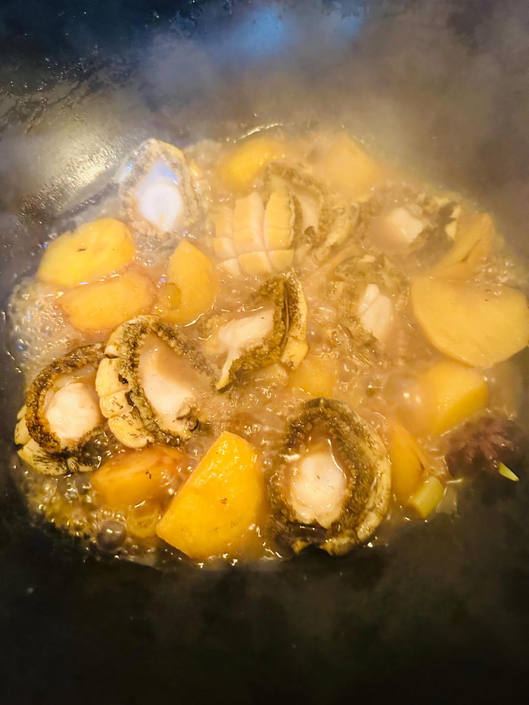 小鲍鱼炖土豆