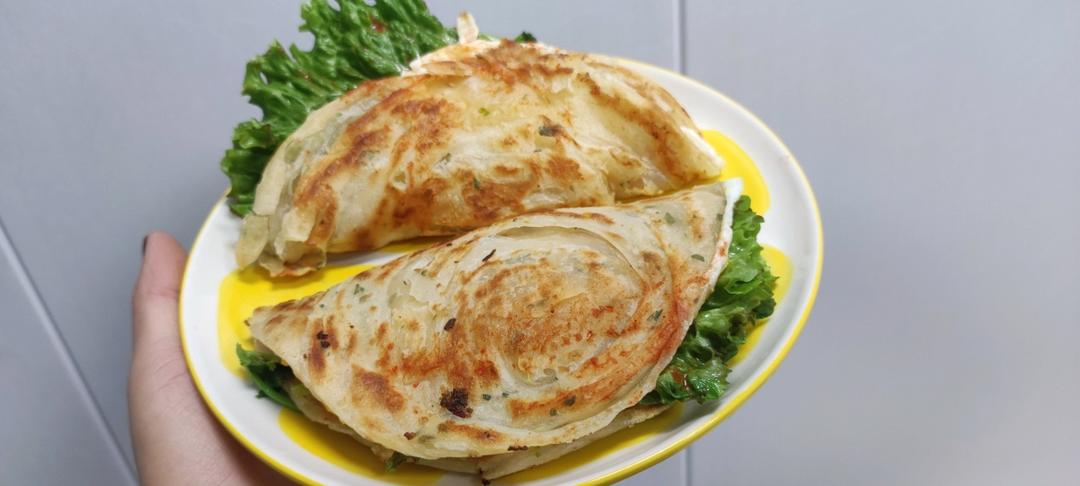 三分钟就可以做好孩子的早餐（手抓饼）