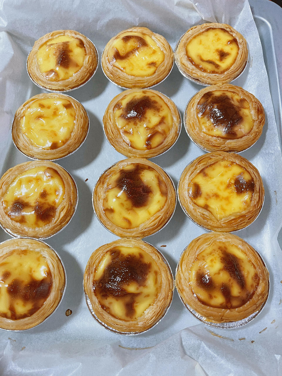 超嫩滑的葡式蛋挞(全蛋版)新手友好『秒杀KFC』