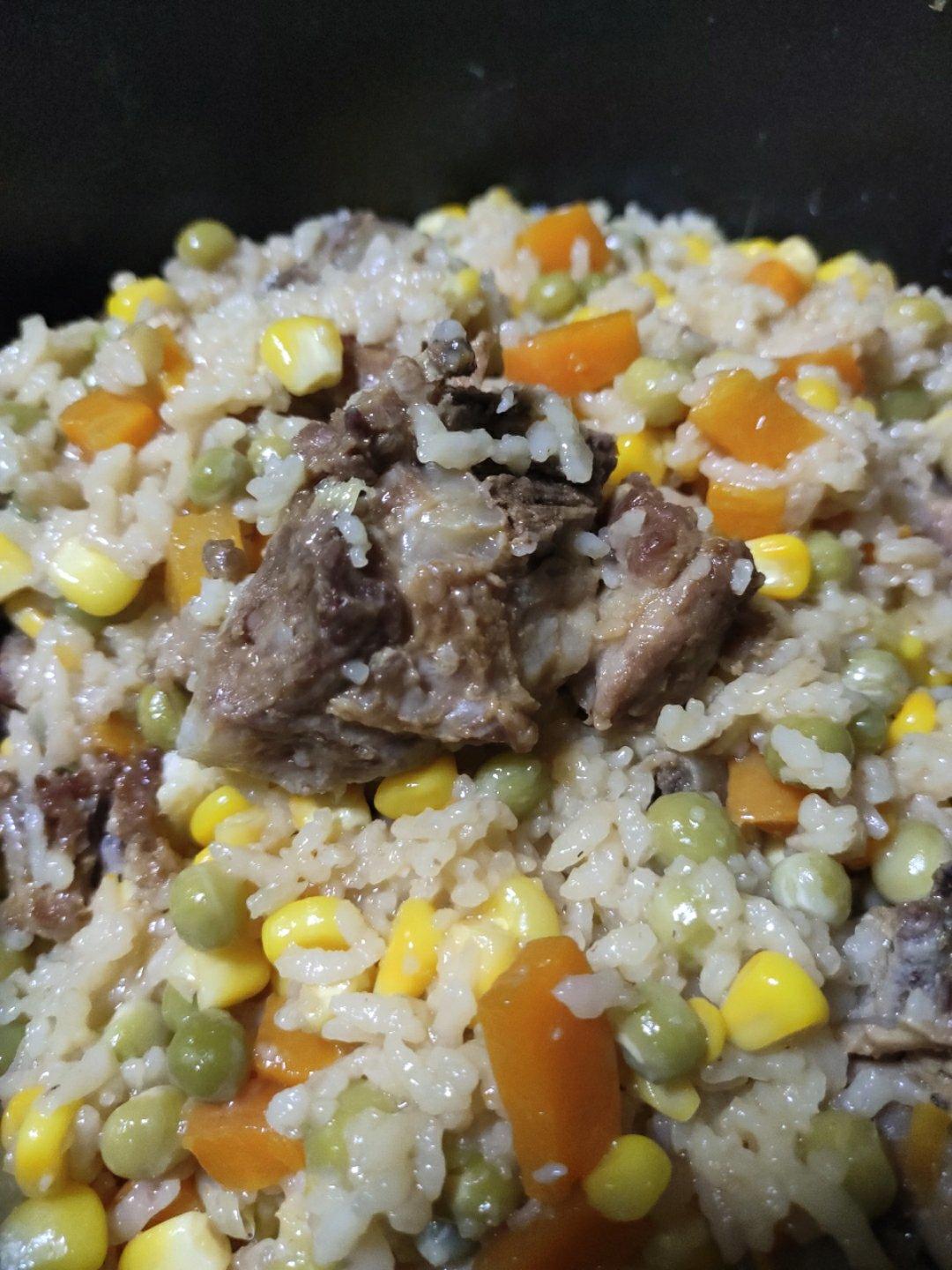 电饭锅版排骨焖饭