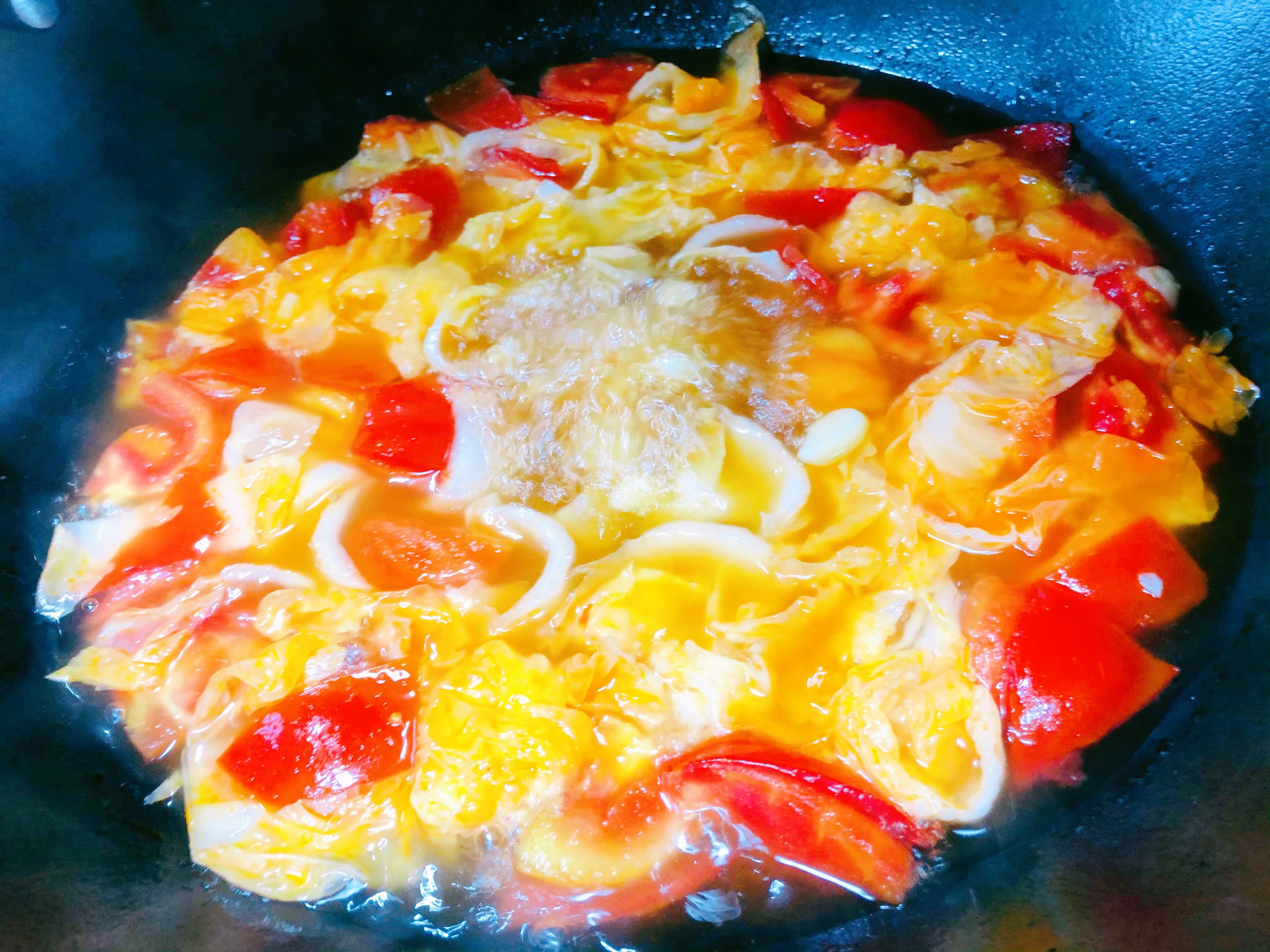 减肥…番茄白菜汤