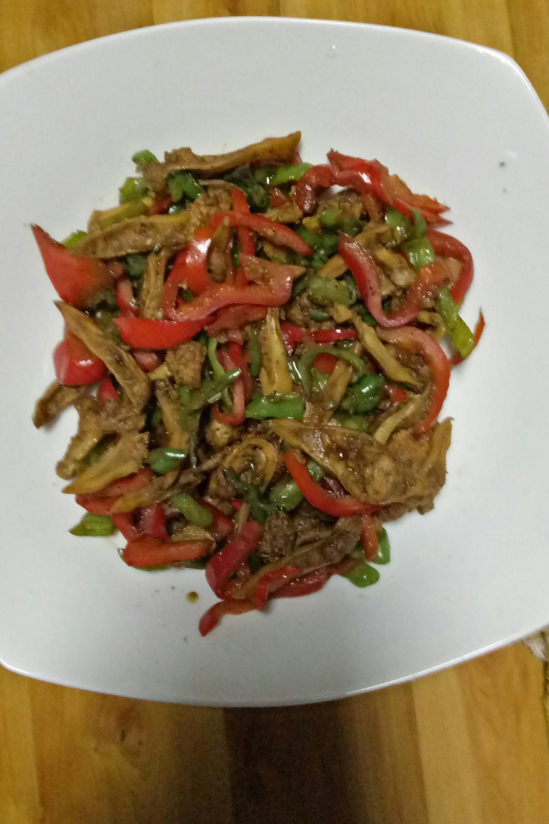 爆炒蚌肉