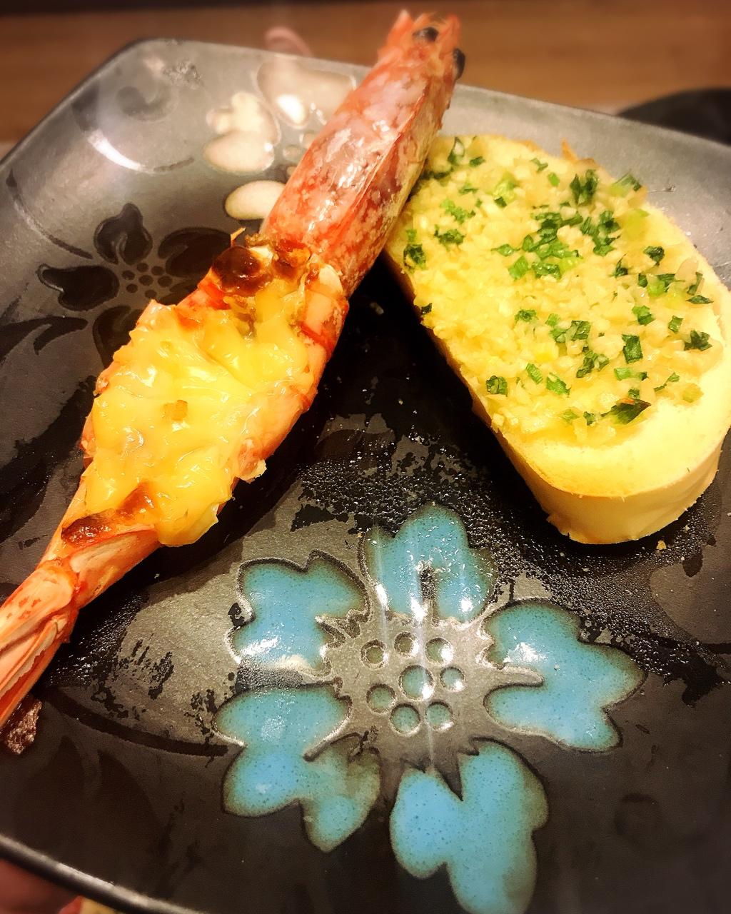 芝士焗阿根廷大虾