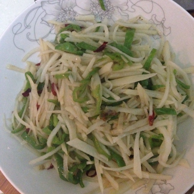 青椒土豆丝