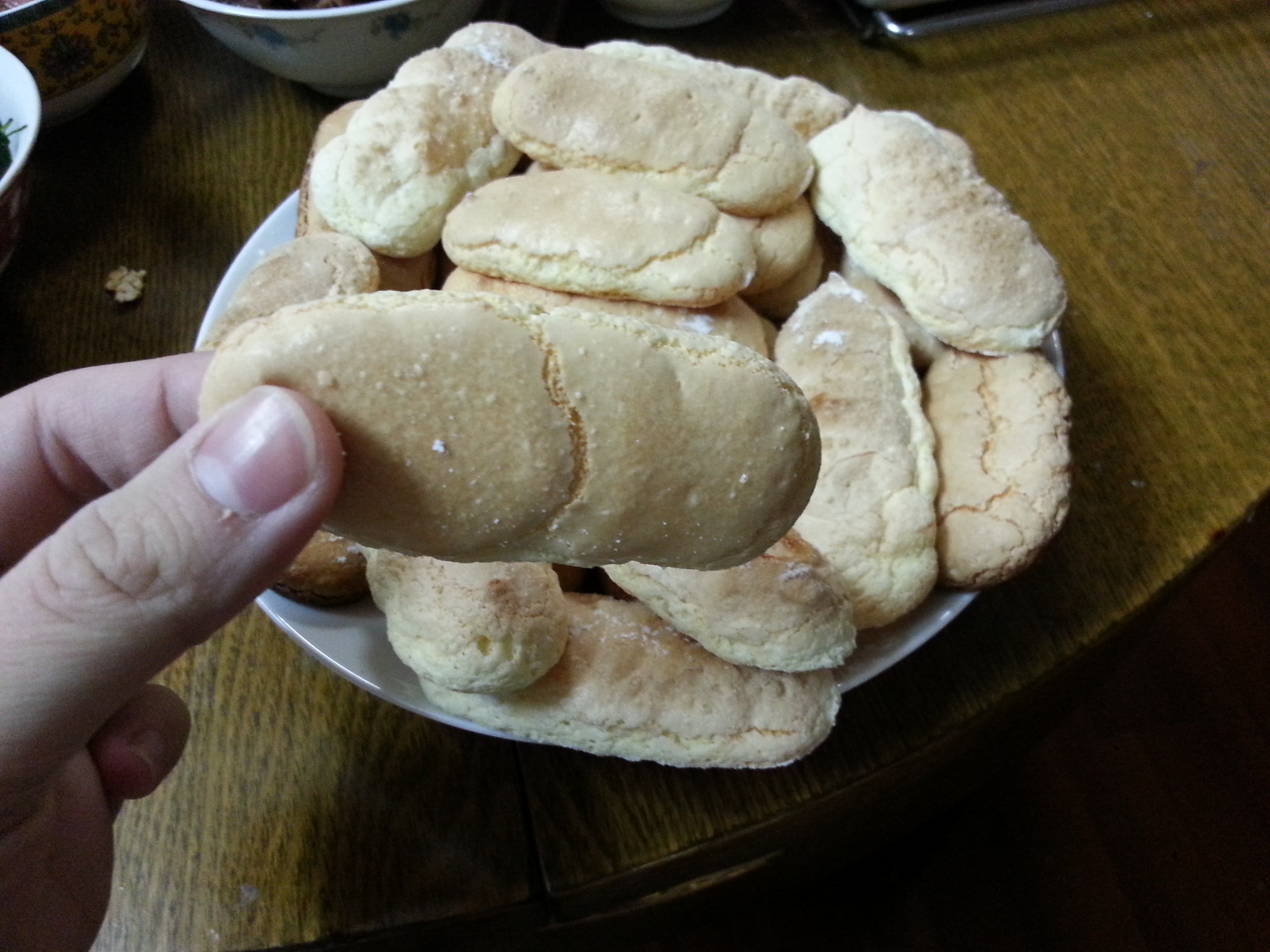 脆糯手指饼干