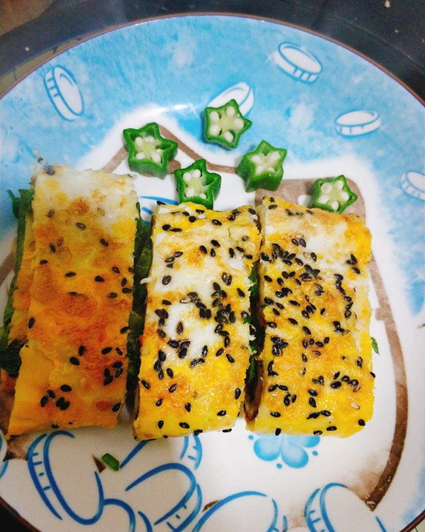 简单快速美味早餐–鸡蛋饼