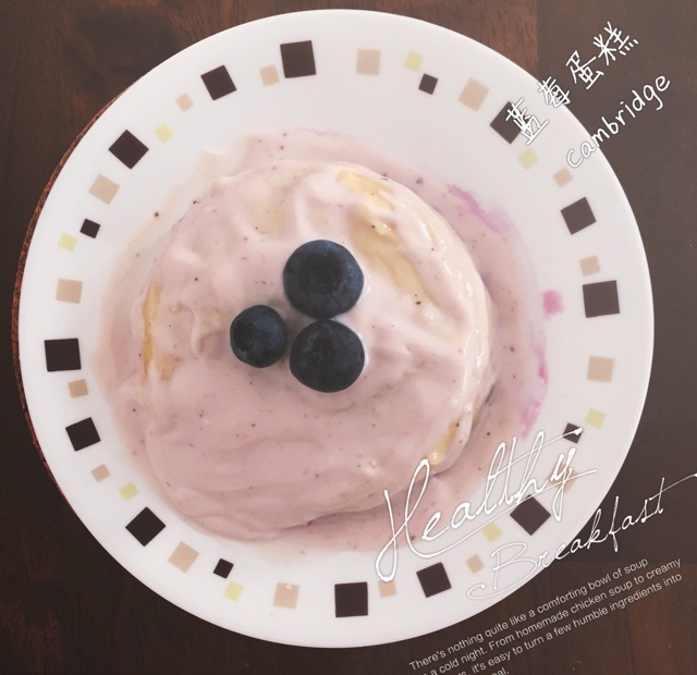 懒人食|1分钟微波炉柠檬酸奶小蛋糕（无油低脂版）