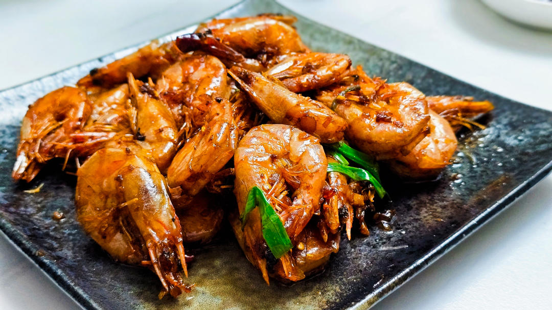 老上海味道— 油爆虾（大头虾版）