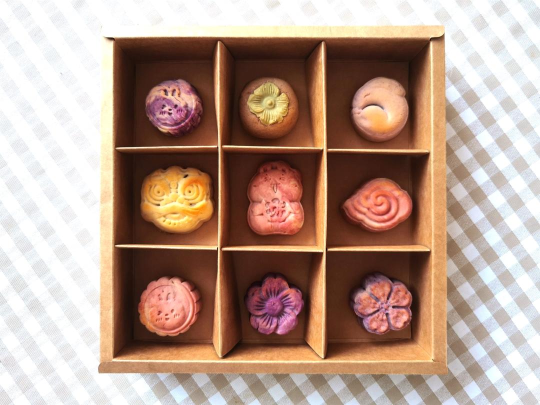 日式桃山皮月饼@佳木木烘焙用品