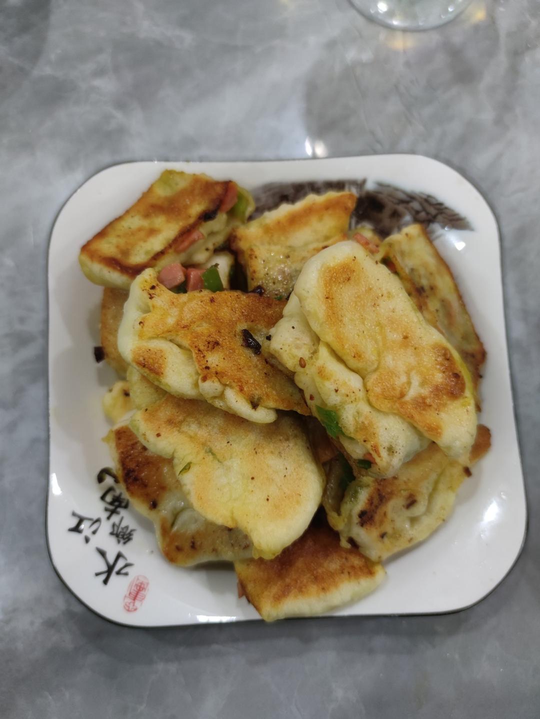 青椒饼（想念大学食堂的青椒饼）