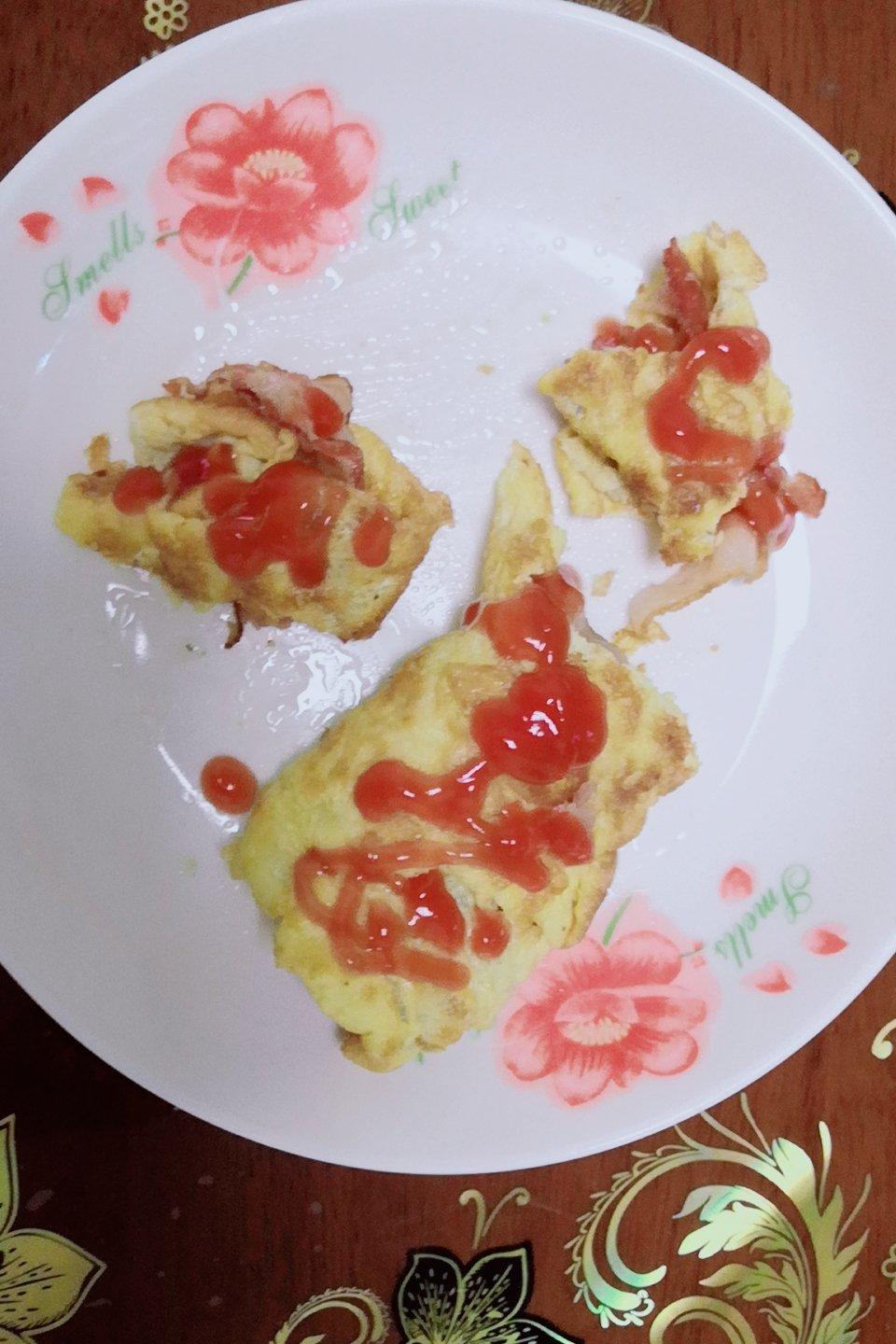 培根蛋卷&火腿蛋卷