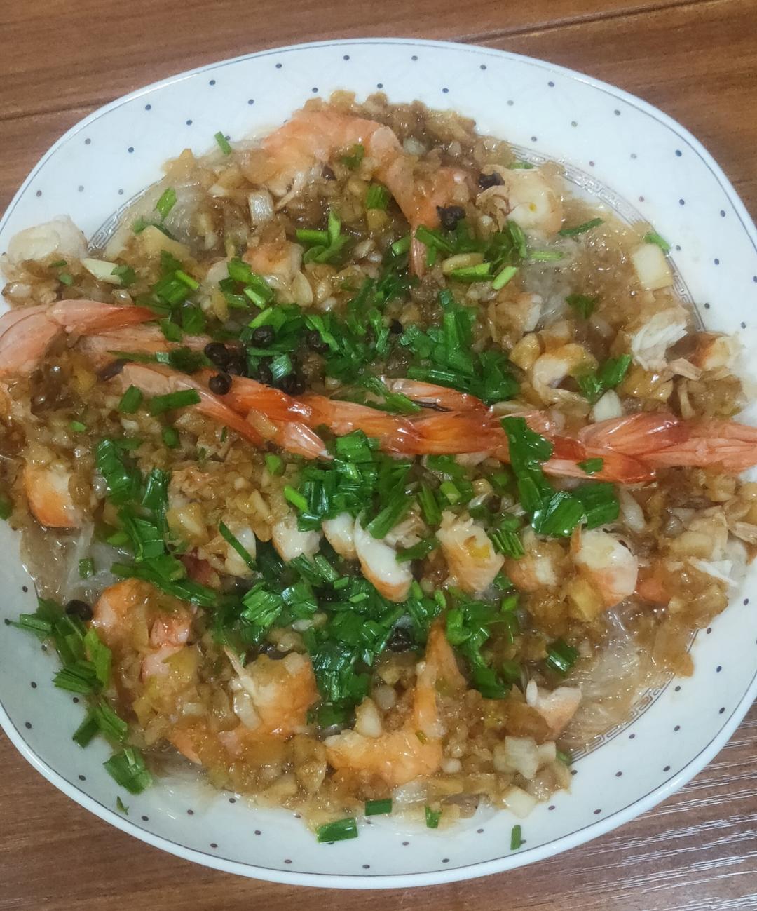 蒜蓉粉丝开背虾