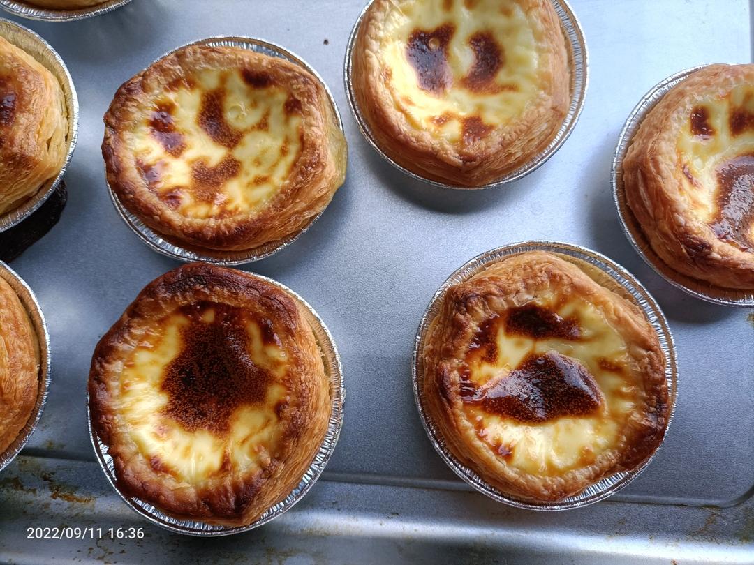超嫩滑的葡式蛋挞(全蛋版)新手友好『秒杀KFC』