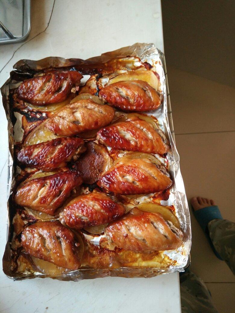 蜡笔小鑫慧做的烤鸡翅(烤箱版)