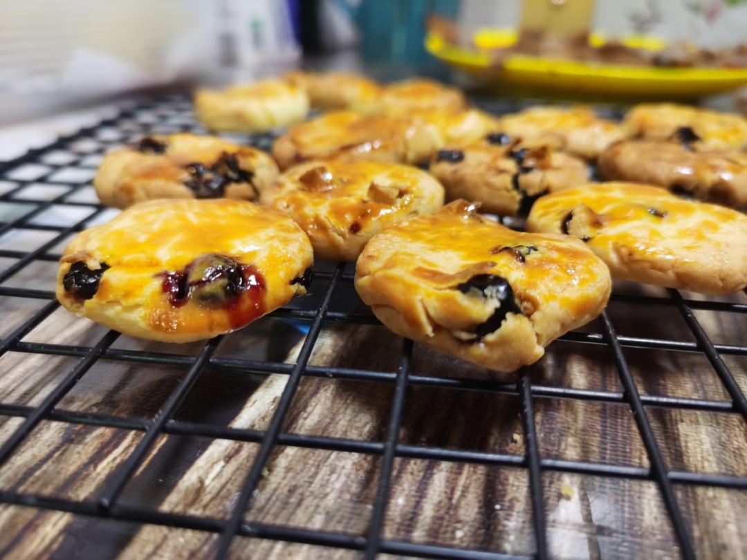 奶香浓郁❗️零失败✅酥到掉渣的提子奶酥