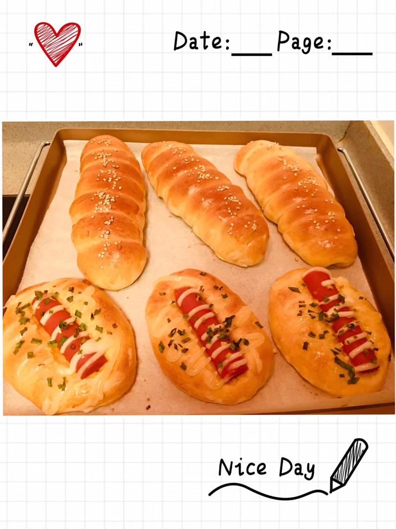 满足你吃货味蕾的小热狗面包卷